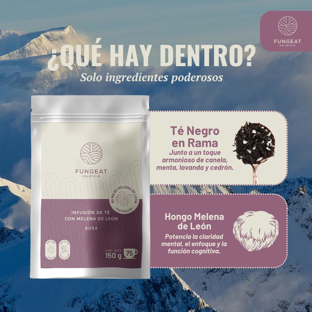 Té Aura con Melena de Leon
