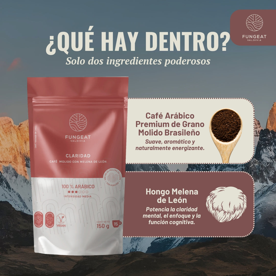 Clarity Coffee with Lion's Mane Mushroom