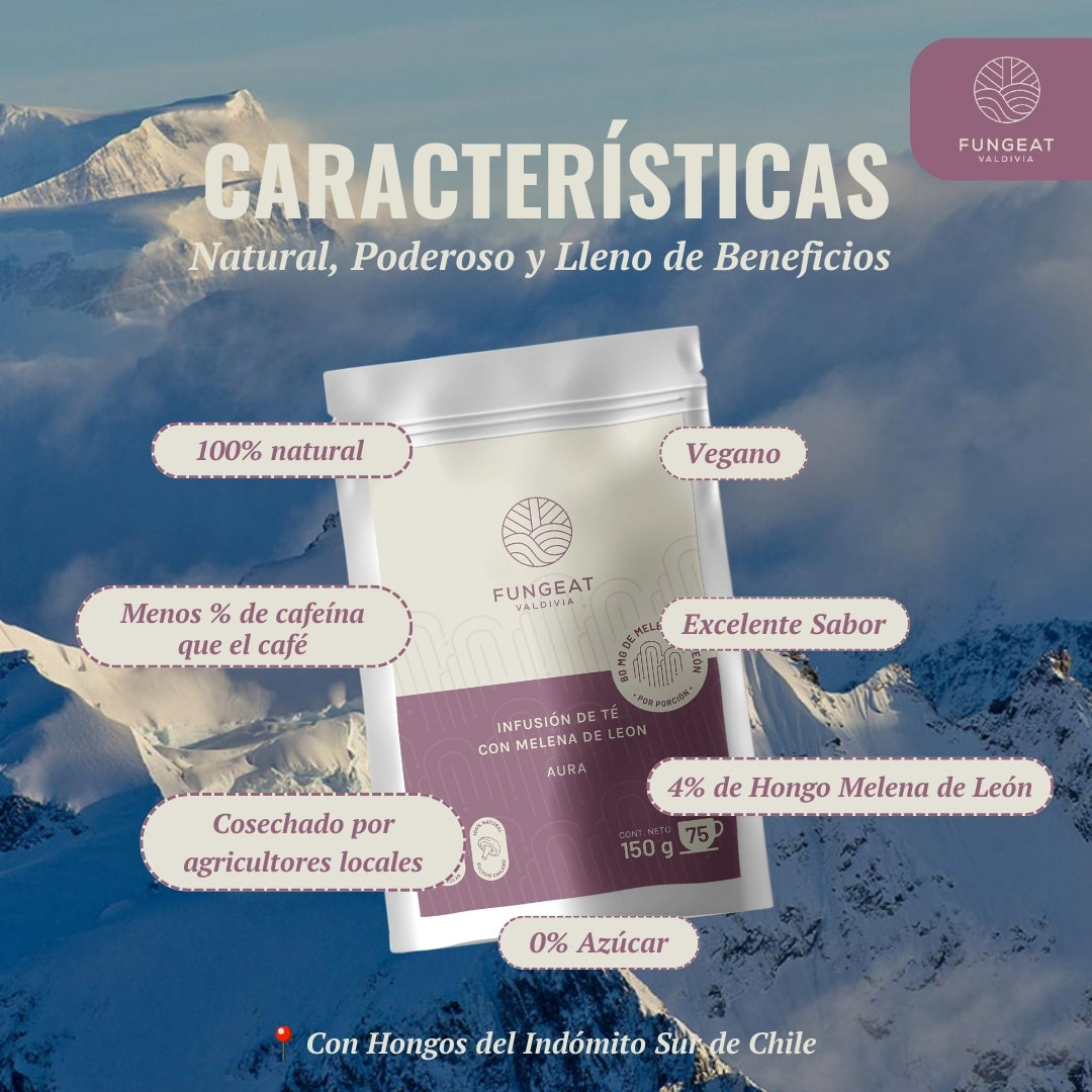 Té Aura con Melena de Leon