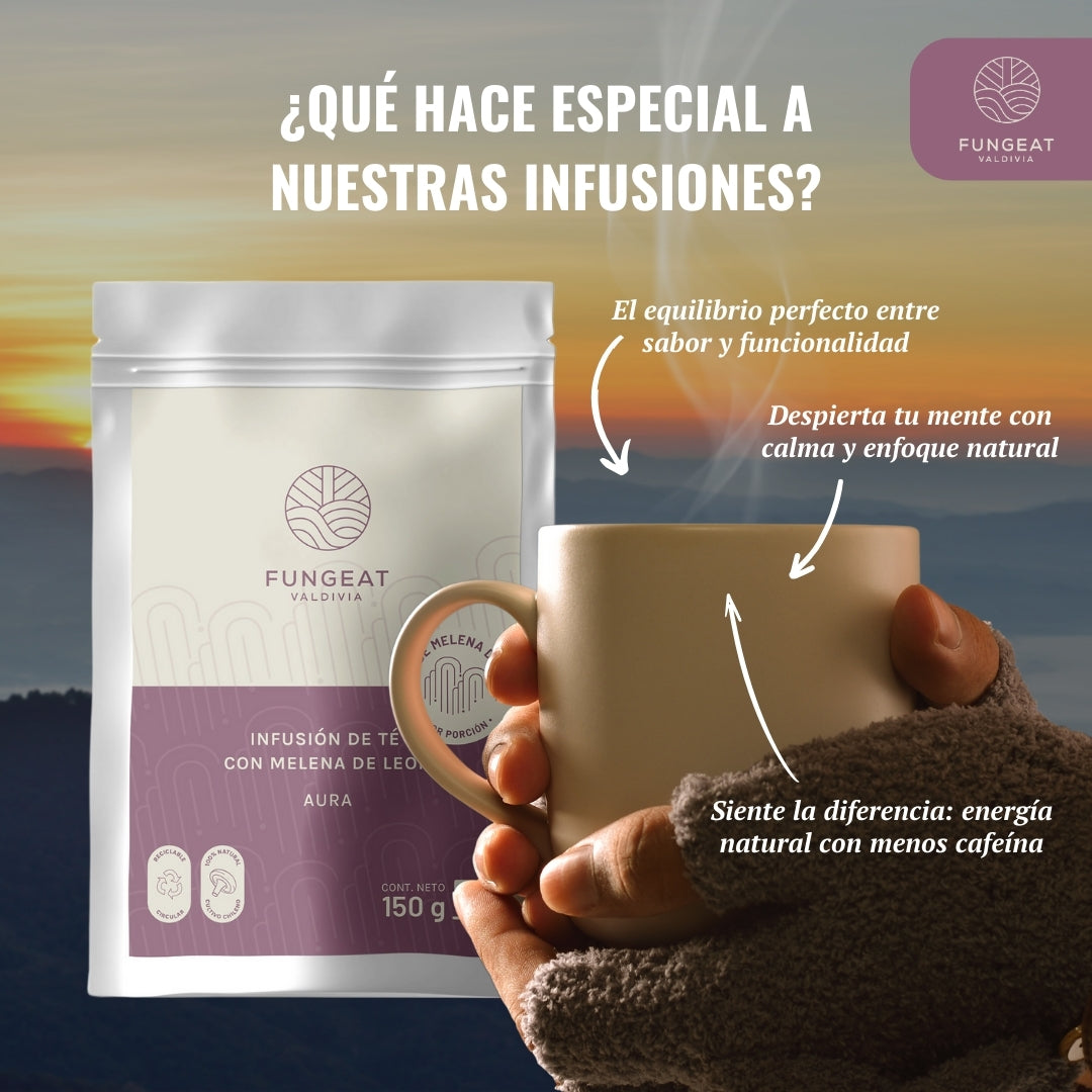Té Aura con Melena de Leon