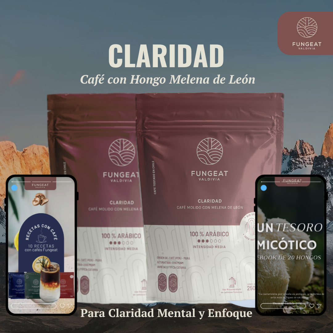 Clarity Coffee with Lion's Mane Mushroom