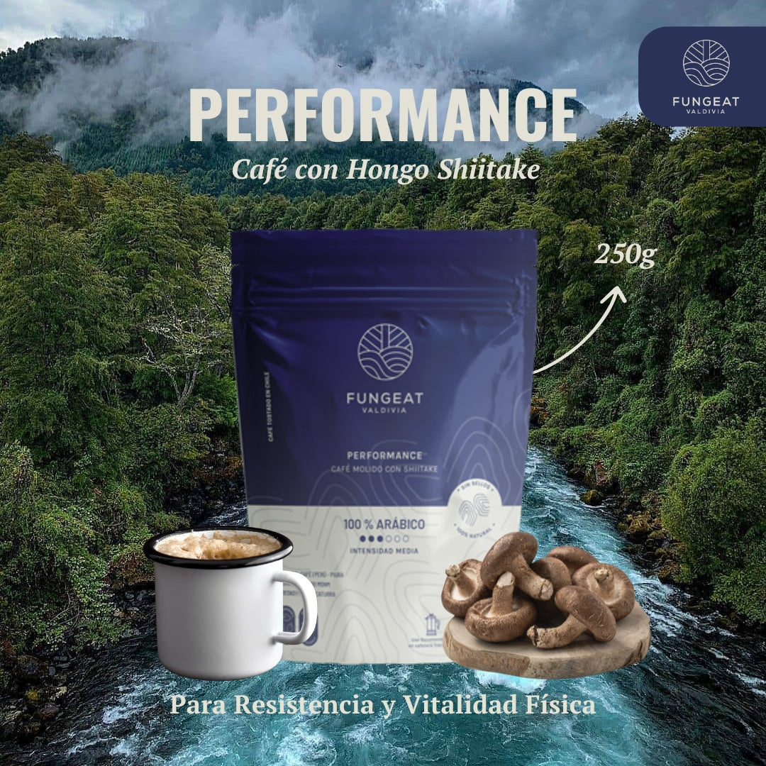 Performance Coffee with Shiitake Mushroom