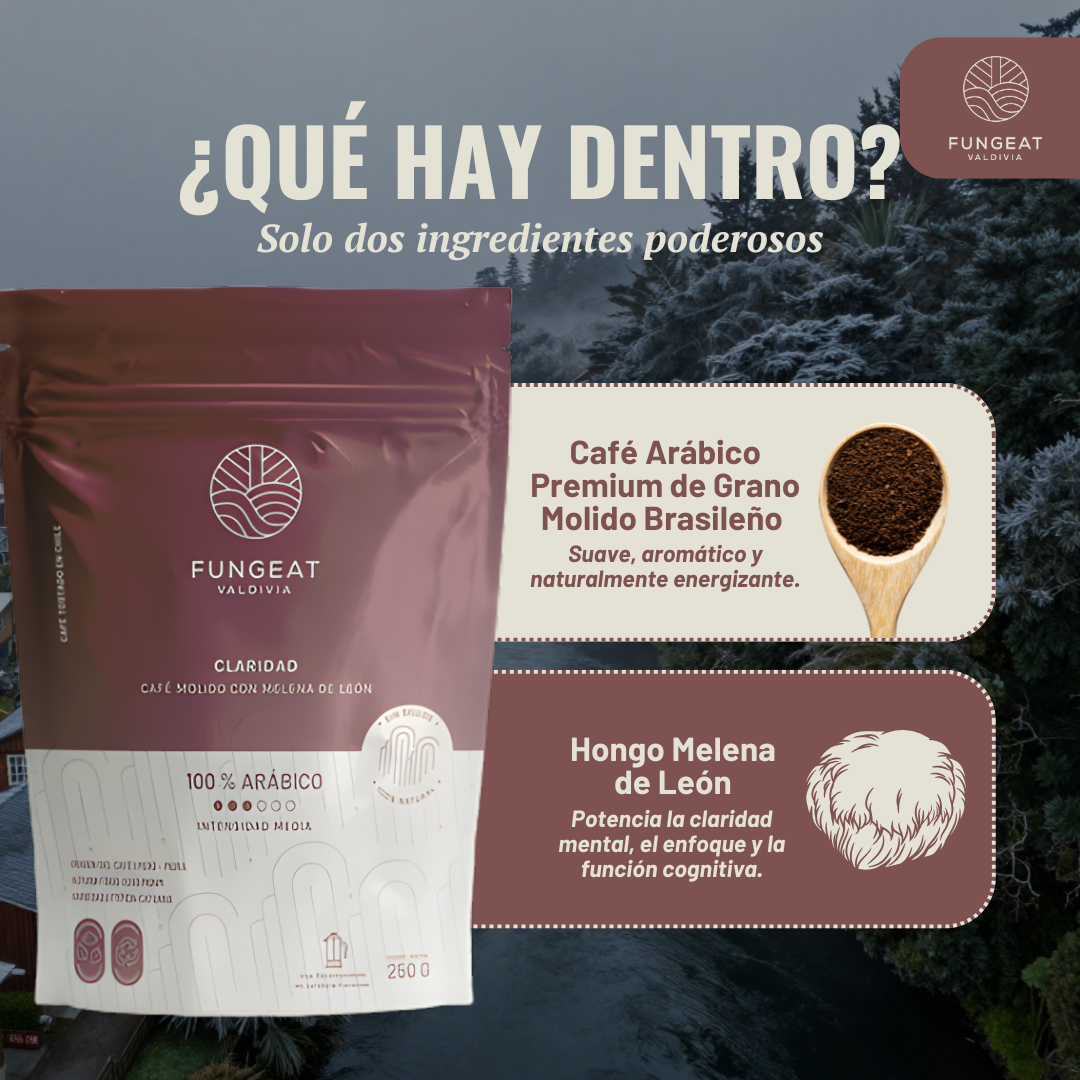 Clarity Coffee with Lion's Mane Mushroom
