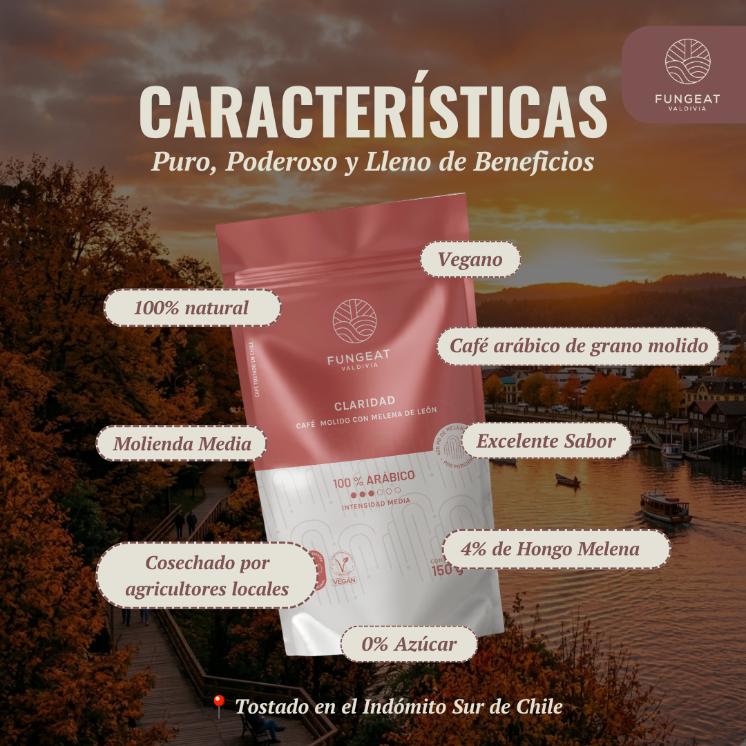 Clarity Coffee with Lion's Mane Mushroom