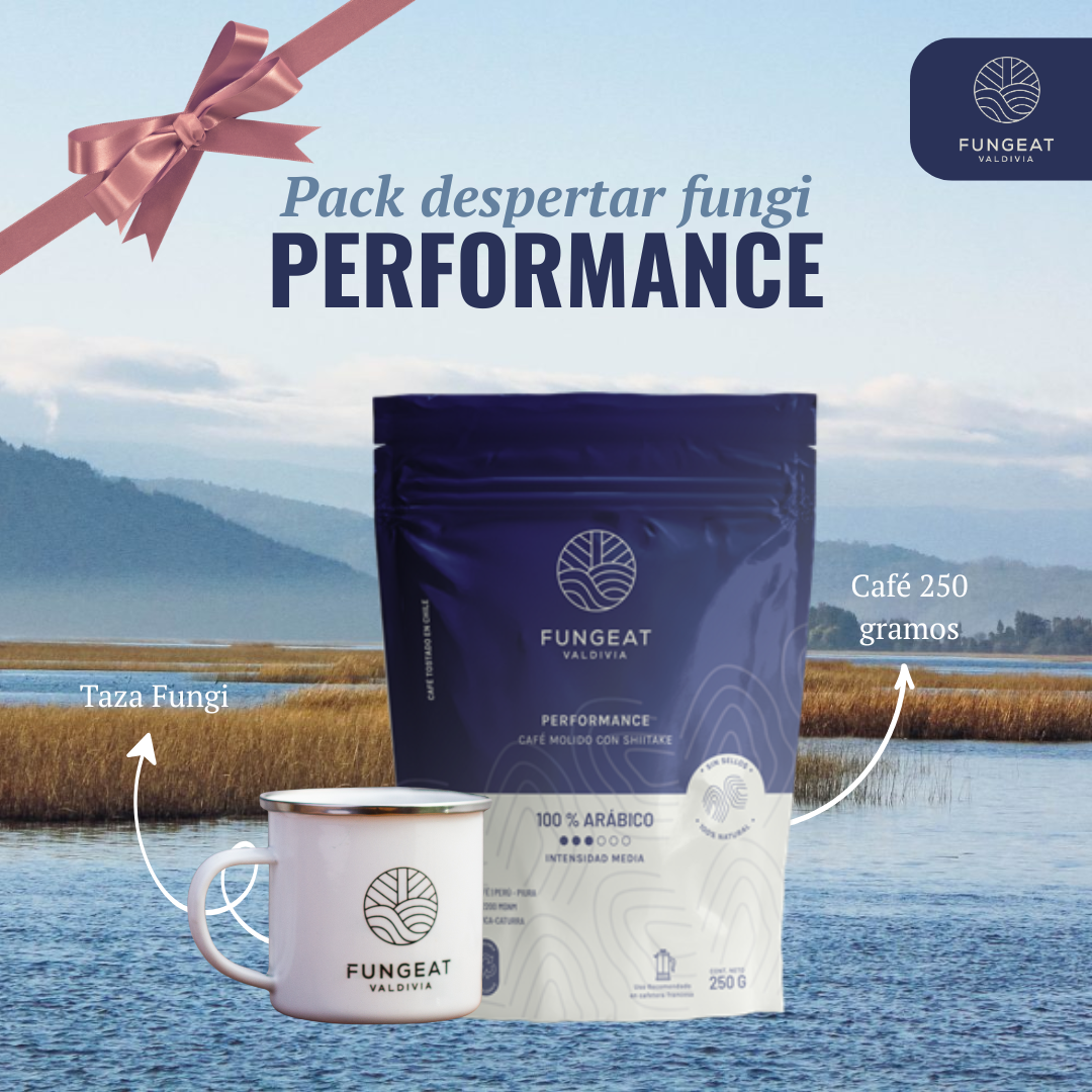 Pack Despertar Fungi Performance 250 g + Taza