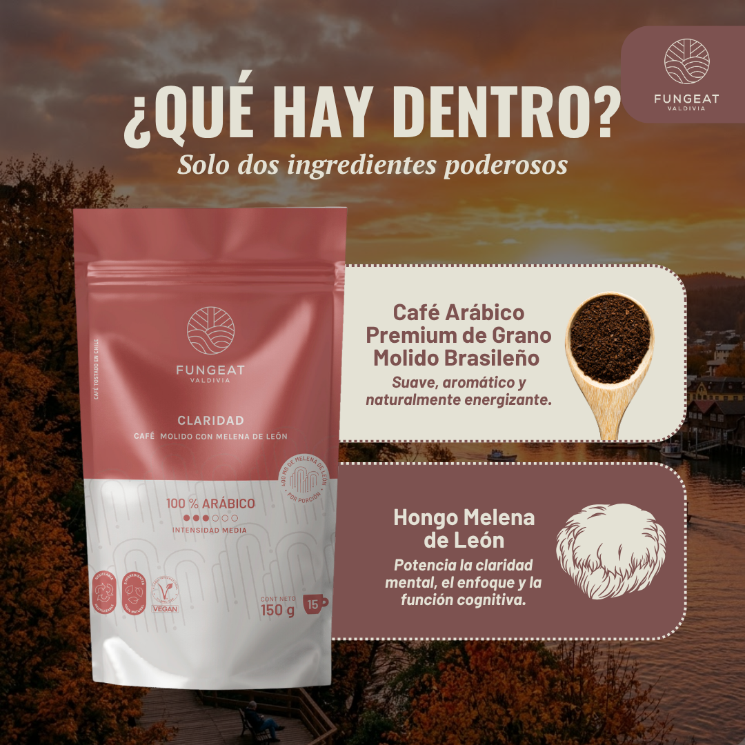 Clarity Coffee with Lion's Mane Mushroom